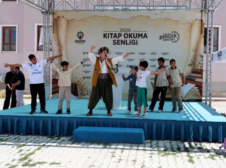 Karatay'da Kitap Okuma Projesi Şenliklerle Tamamlandı