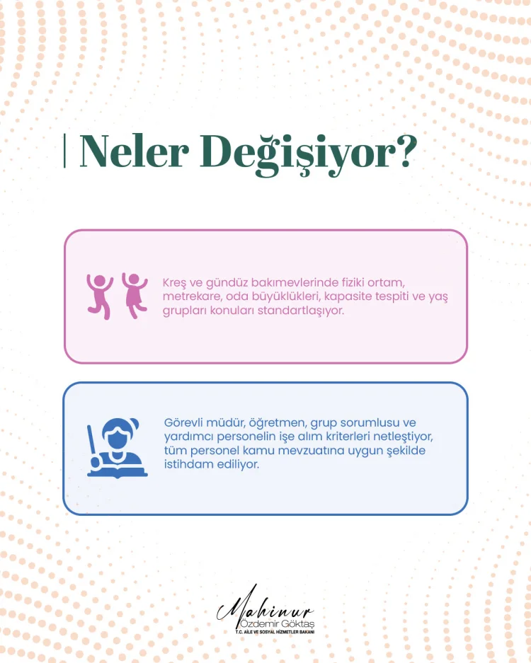 Kreş ve Gündüz Bakımevleri İçin Yeni Dönem: Standartlar Belirleniyor