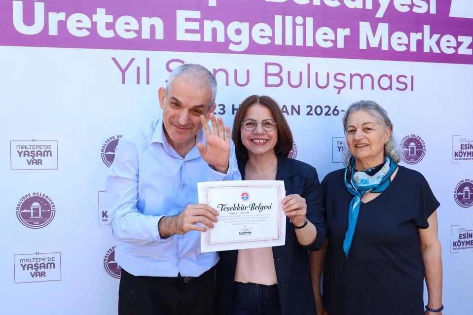 Maltepe Üreten Engelliler Merkezi'nden Yeni Mezunlar