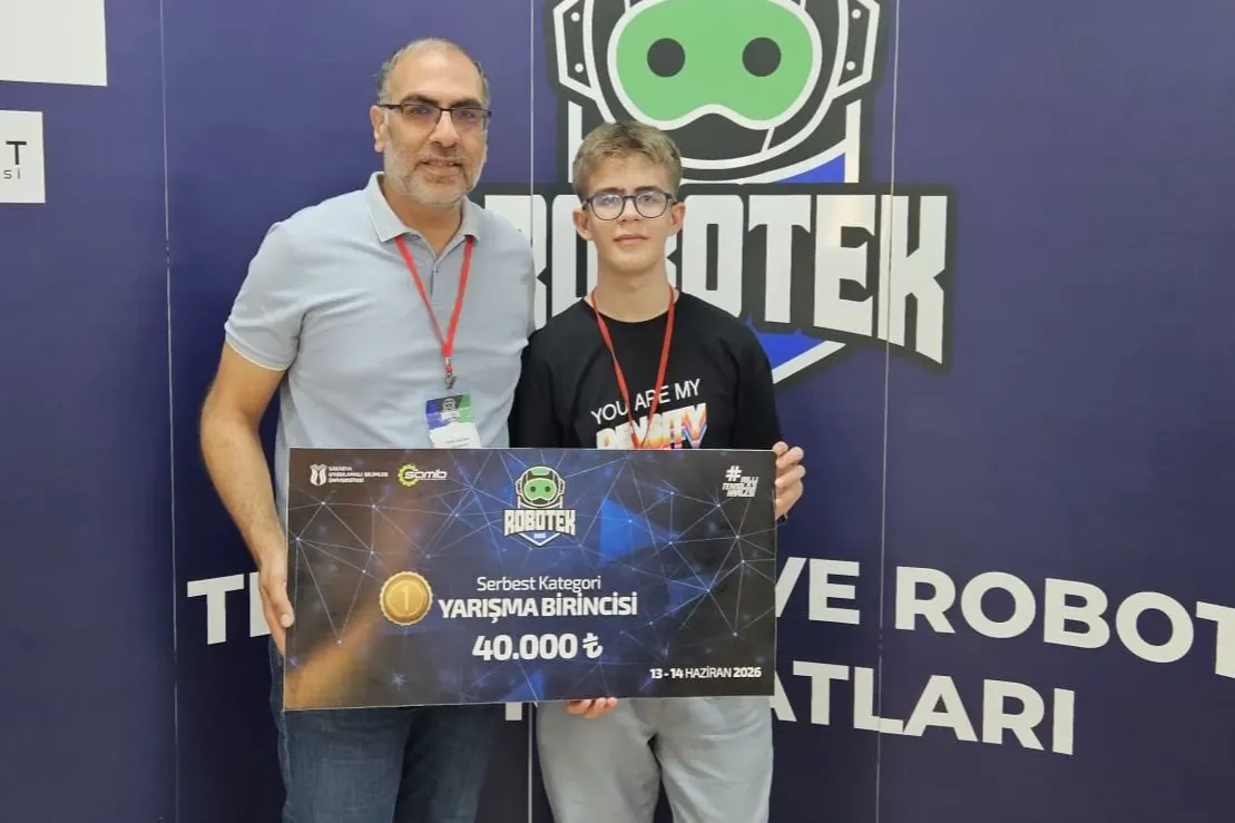 Sakarya'dan ROBOTEK Olimpiyatları'nda Birincilik