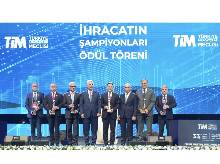 Egeli Firmalar İhracatta Parladı: Ege'den 11 Şirkete 12 Ödül