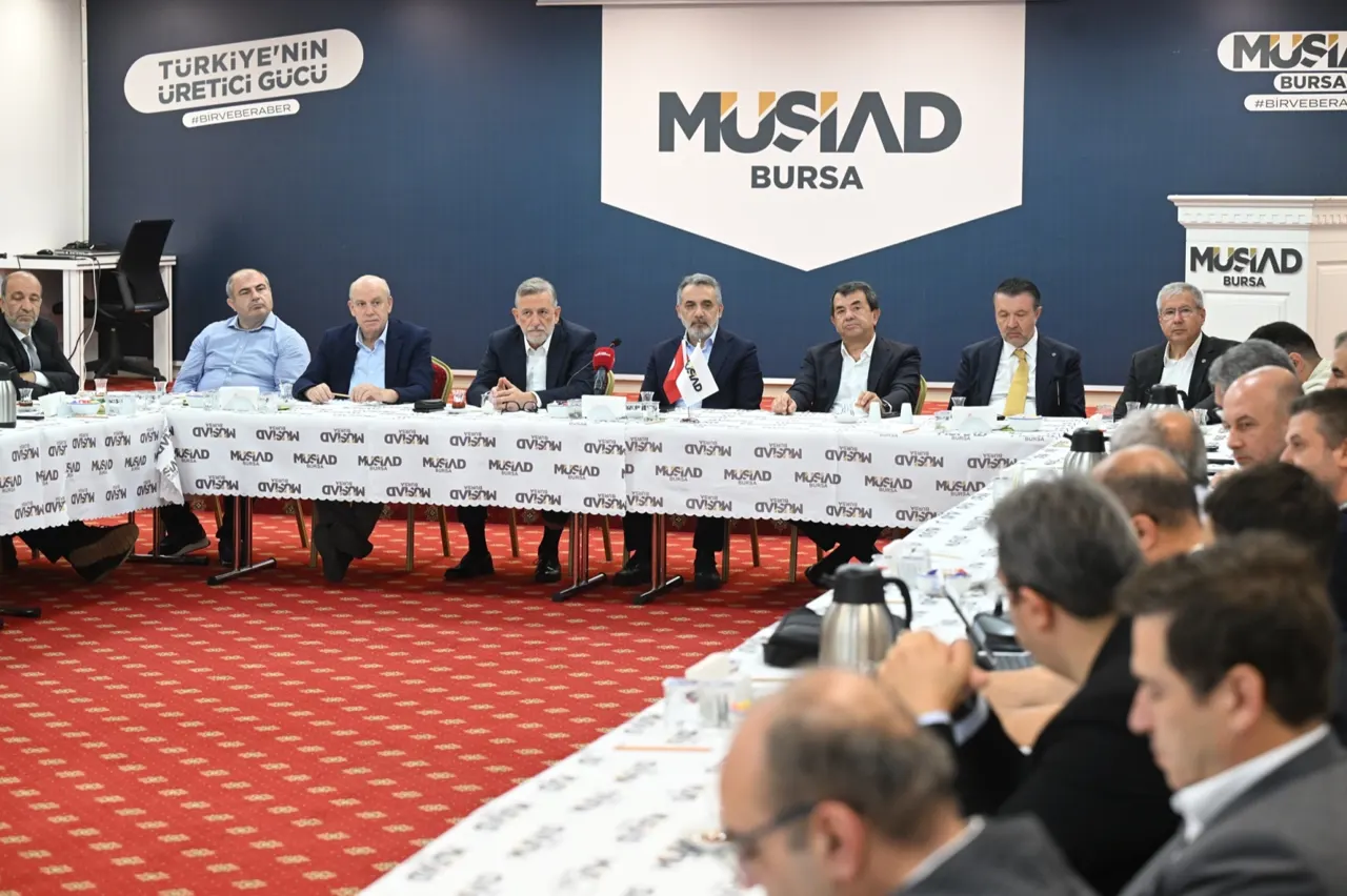 BTSO Başkanı Burkay, MÜSİAD Bursa ile Ekonomik Vizyonları Paylaştı