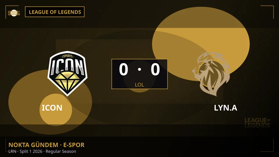 LRN Split 1 2026'da LYON Academy, ICON'u farklı geçti