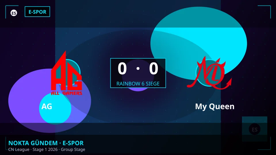 CN League 2026 Stage 1 Grup Aşaması: AG ve My Queen Berabere Kaldı