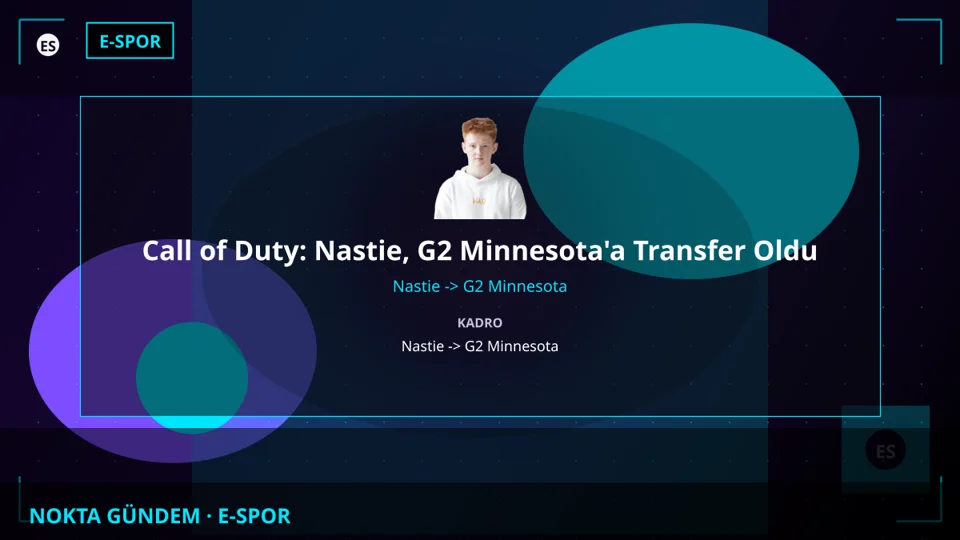 Call of Duty: Nastie, G2 Minnesota'a Transfer Oldu