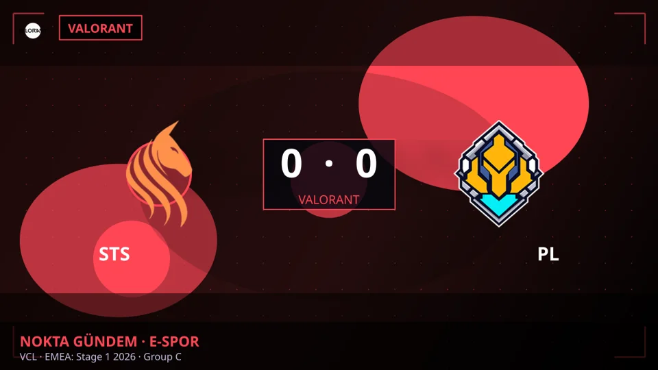 STS 0 - 0 PL — VCL · EMEA: Stage 1 2026 · Group C (Valorant)
