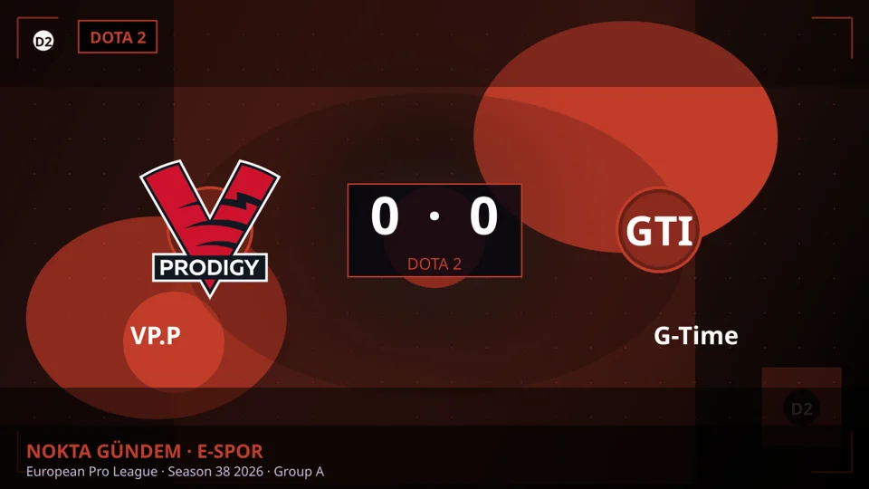 VP.Prodigy, G-Time Karşısında European Pro League'de Galip Geldi