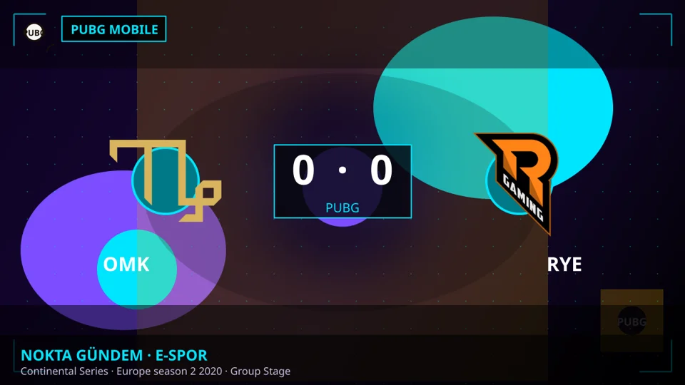 OMK 0 - 0 RYE — Continental Series · Europe season 2 2020 · Group Stage (PUBG)