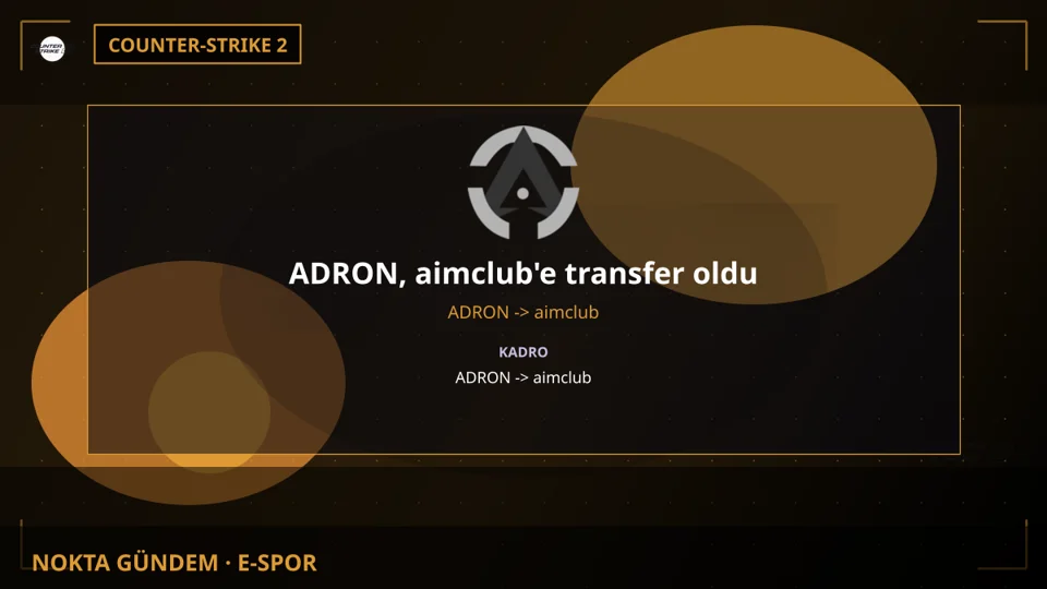 ADRON, aimclub'e transfer oldu
