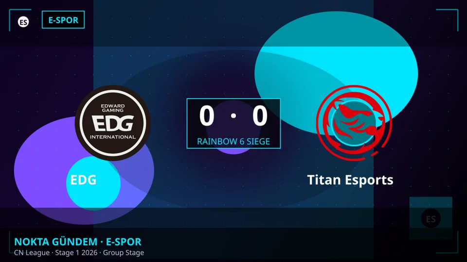 Rainbow Six Siege: EDG ve Titan Esports Club Arasındaki Mücadele Berabere Bitti