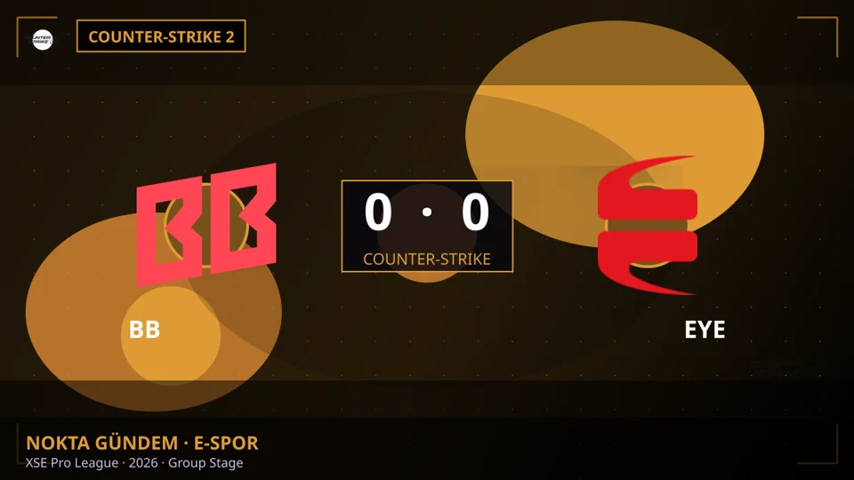 XSE Pro League'de Heyecan Dorukta: BB ve EYE Karşı Karşıya Geliyor!