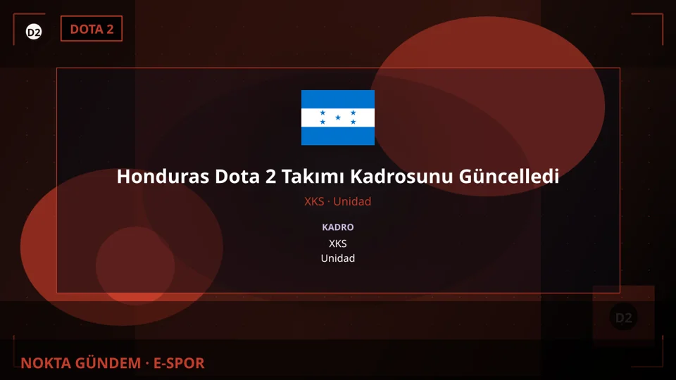 Honduras Dota 2 Takımı Kadrosunu Güncelledi