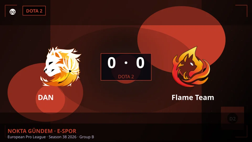 European Pro League Sezon 38'de Flame Team, DAN'ı Mağlup Etti