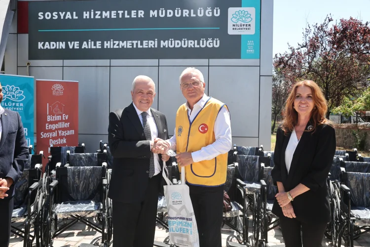 Nilüfer Belediyesi ve Lions Federasyonu El Ele: 60 Tekerlekli Sandalye İhtiyaç Sahiplerine Ulaştı