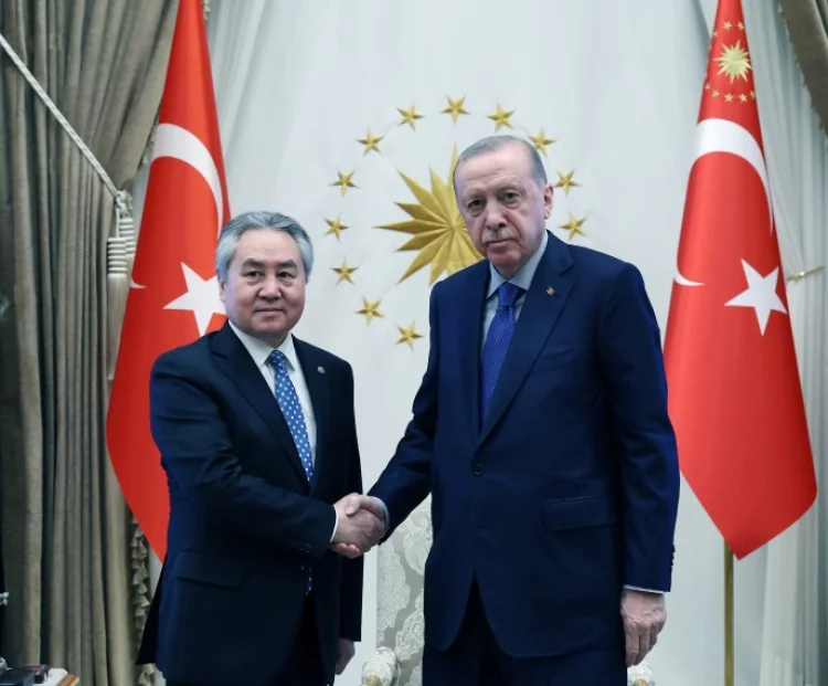 Cumhurbaşkanı Erdoğan, Külliye'de ağırladı
