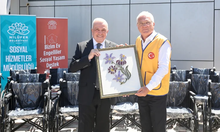 Nilüfer Belediyesi ve Lions Federasyonu El Ele: 60 Tekerlekli Sandalye İhtiyaç Sahiplerine Ulaştı