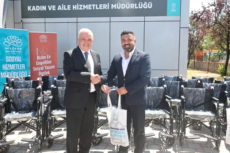 Nilüfer Belediyesi ve Lions Federasyonu El Ele: 60 Tekerlekli Sandalye İhtiyaç Sahiplerine Ulaştı
