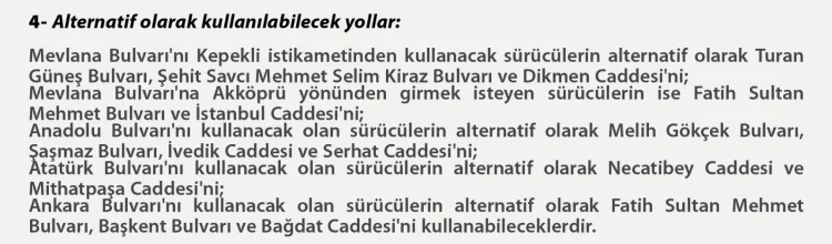 NATO Zirvesi Nedeniyle Ankara'da Kapsamlı Trafik Düzenlemesi
