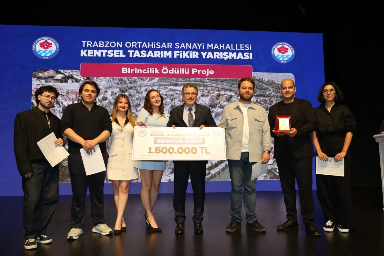 Ortahisar Kentsel Tasarımda Dereceye Giren Projeler Açıklandı
