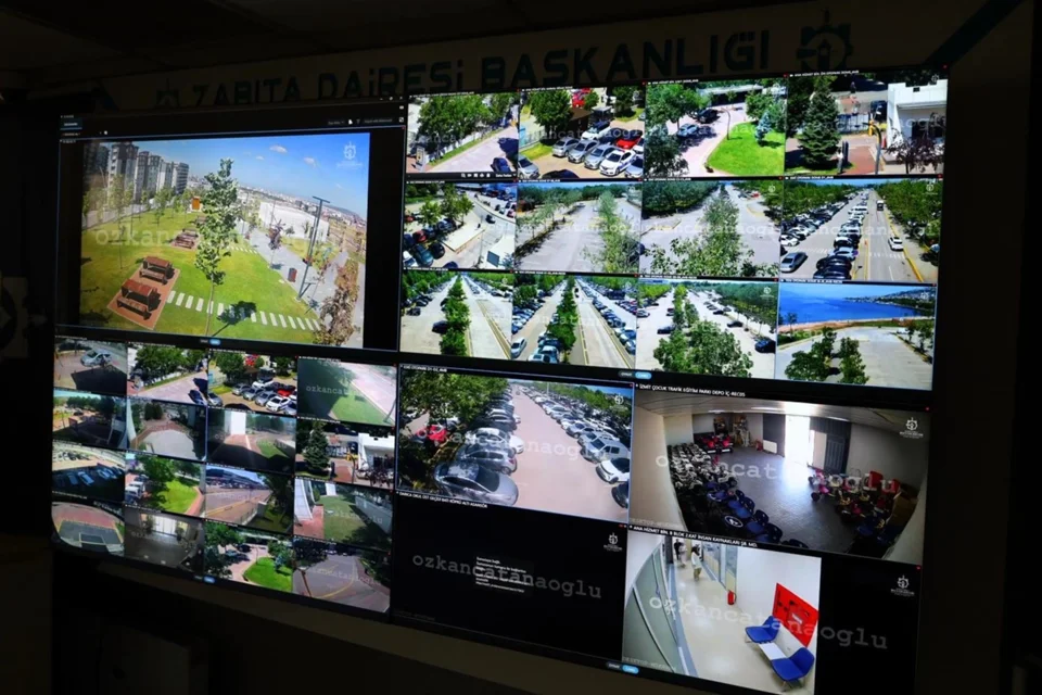 Kocaeli Millet Bahçelerinde Güvenlik Kameralarla ve Ekiplerle Üst Seviyede