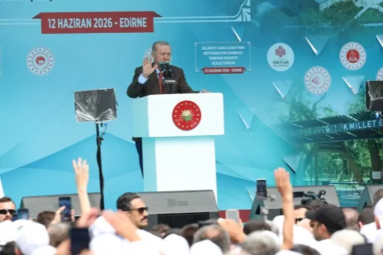 Erdoğan Edirne'de Dev Yatırımları Hizmete Açtı: "Türkiye Yüzyılı" Vizyonu Vurgulandı