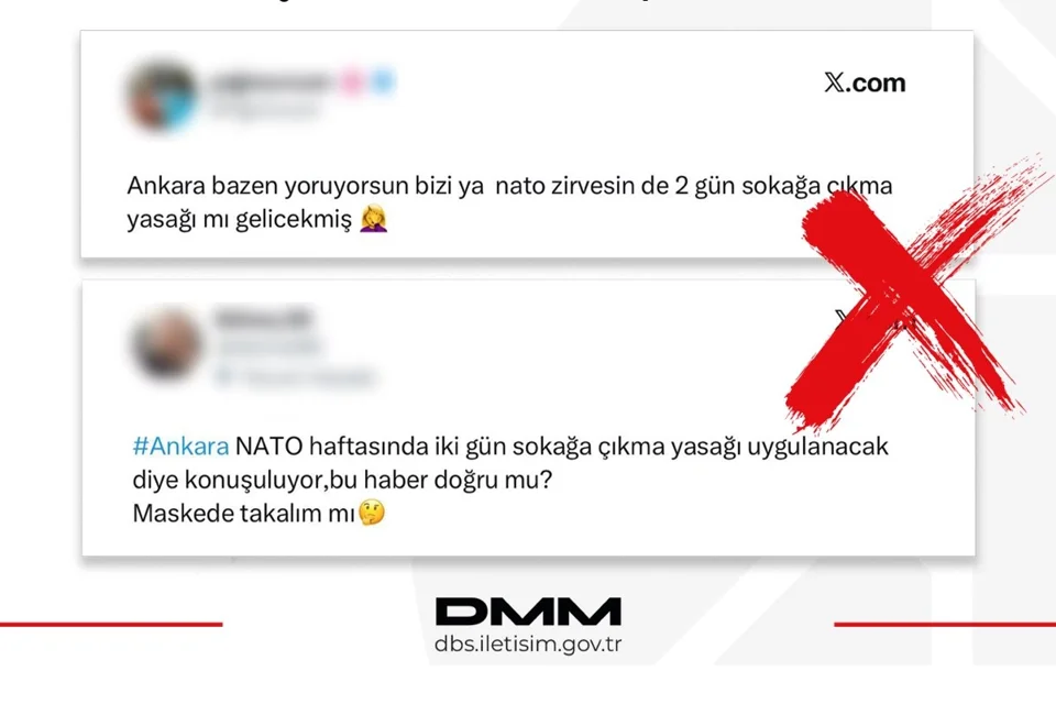 Ankara'da Sokağa Çıkma Yasağı İddialarına Yalanlama: DMM'den Açıklama
