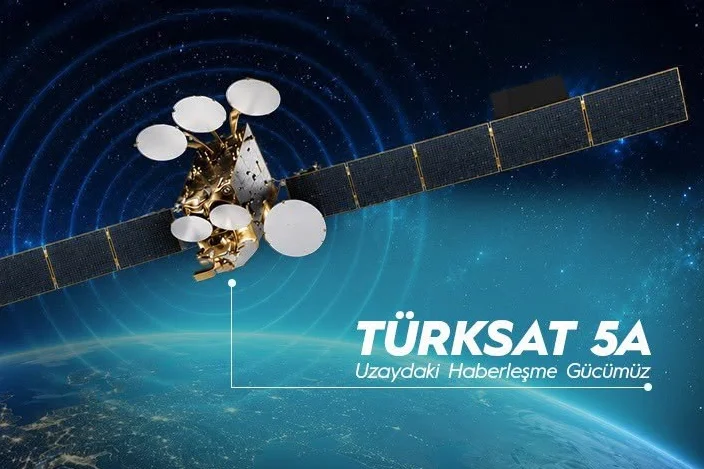 TÜRKSAT 5A Uzaydaki 5. Yılını Tamamladı: Türkiye'nin Uydu Kapasitesi Güçleniyor