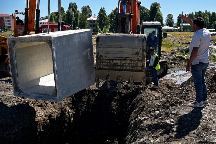 Ağrı'da Sel Riskine Karşı Kapsamlı Altyapı Hamlesi
