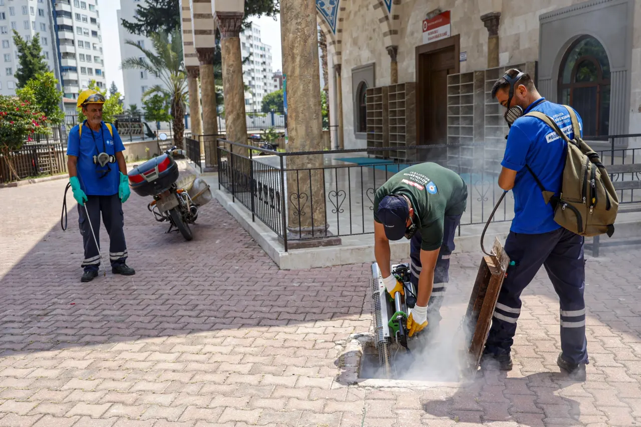 Antalya'da Vektörle Mücadele Kapsamında Geniş Alan İlaçlaması