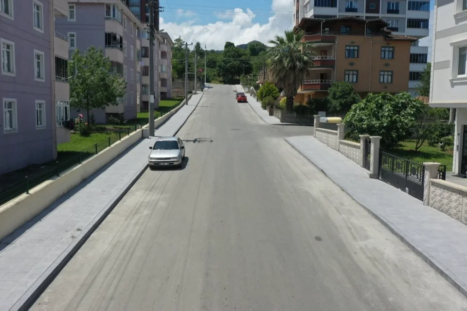 Ordu Büyükşehir Belediyesi Fatsa'da Ulaşım Altyapısını Güçlendiriyor