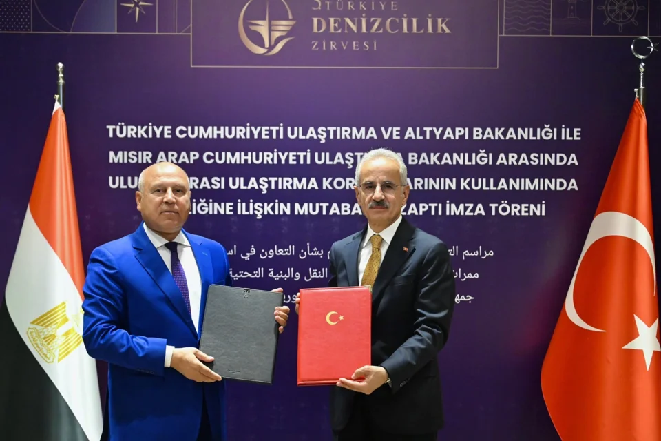 Türkiye ve Mısır Arasında Ulaştırma Koridorlarında İş Birliği Dönemi Başladı