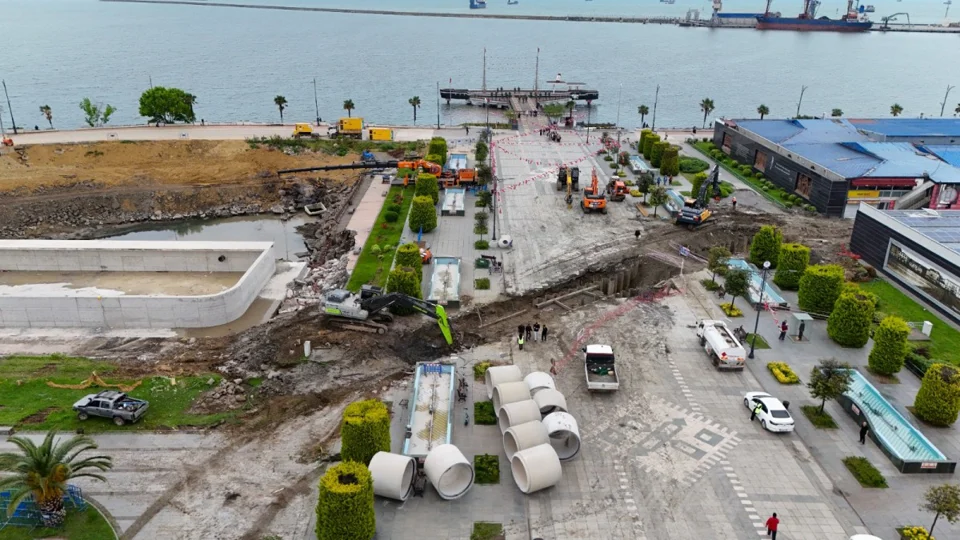 Samsun'da 211 Milyon TL'lik Atık Su Hattında Son Rötuşlar