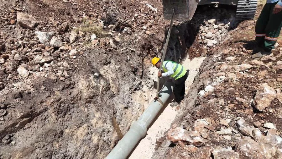 ŞUSKİ, Halfeti'de Altyapı Ağını Güçlendiriyor