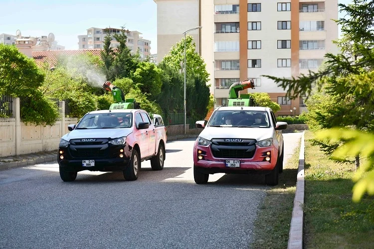 Ankara'da Yaz Boyunca Haşerelerle Mücadele Devam Ediyor: ABB Kapsamlı İlaçlama Çalışmalarını Sürdürüyor