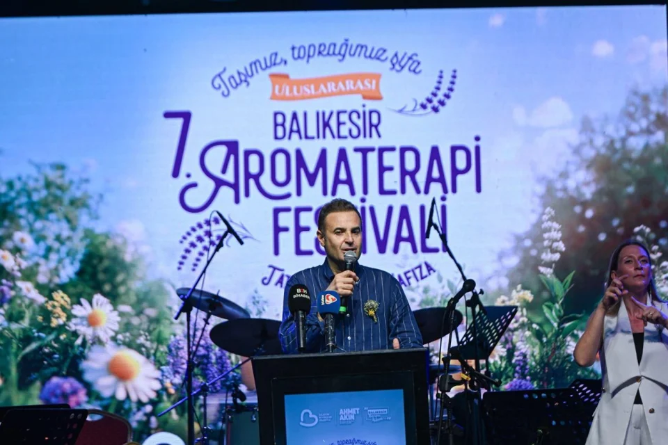 Balıkesir Aromaterapi Festivali "Tat, Bereket, Hafıza" Temasıyla Açıldı