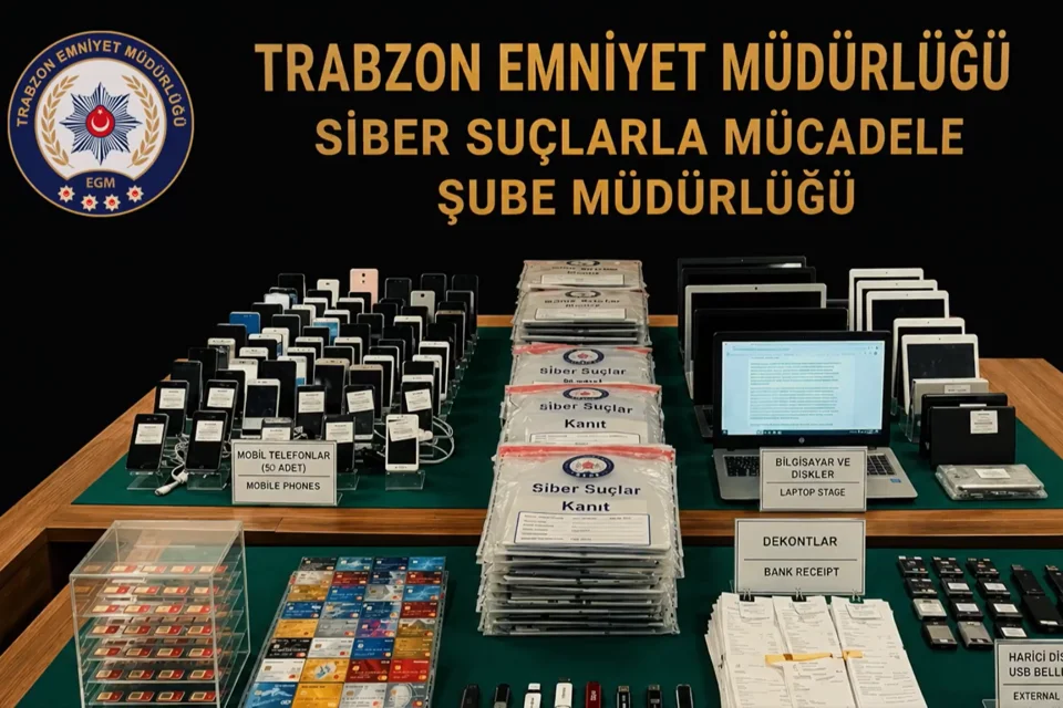Trabzon Merkezli Yasa Dışı Bahis Operasyonunda 14 Kişi Tutuklandı