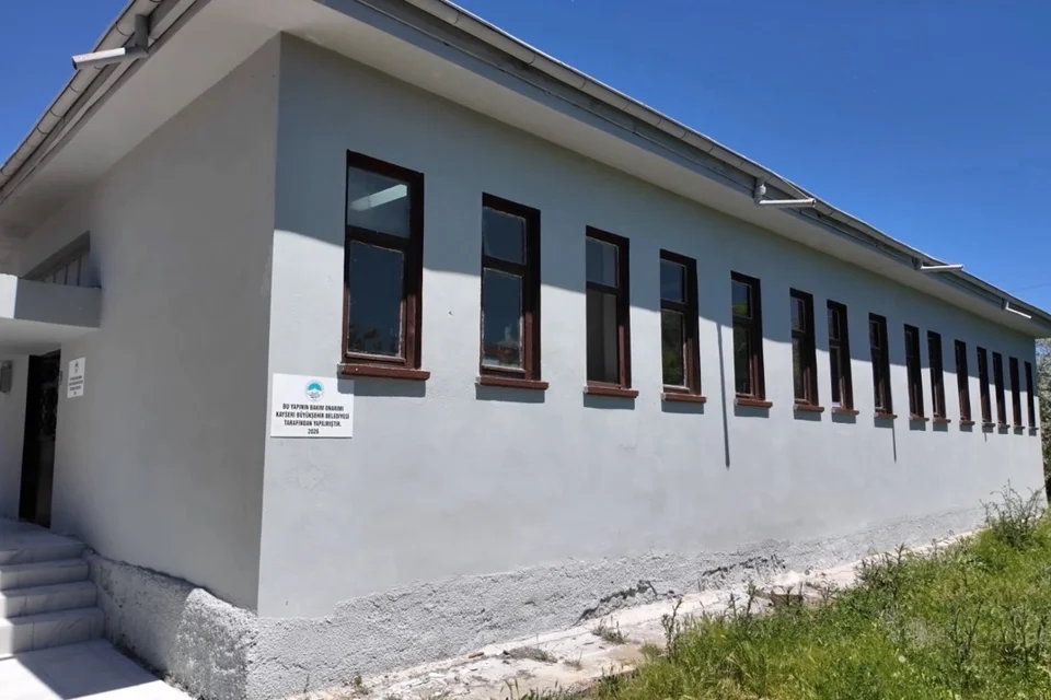 Kayseri Kırsalında Büyükşehir Belediyesi’nden Kapsamlı Yenileme Çalışması
