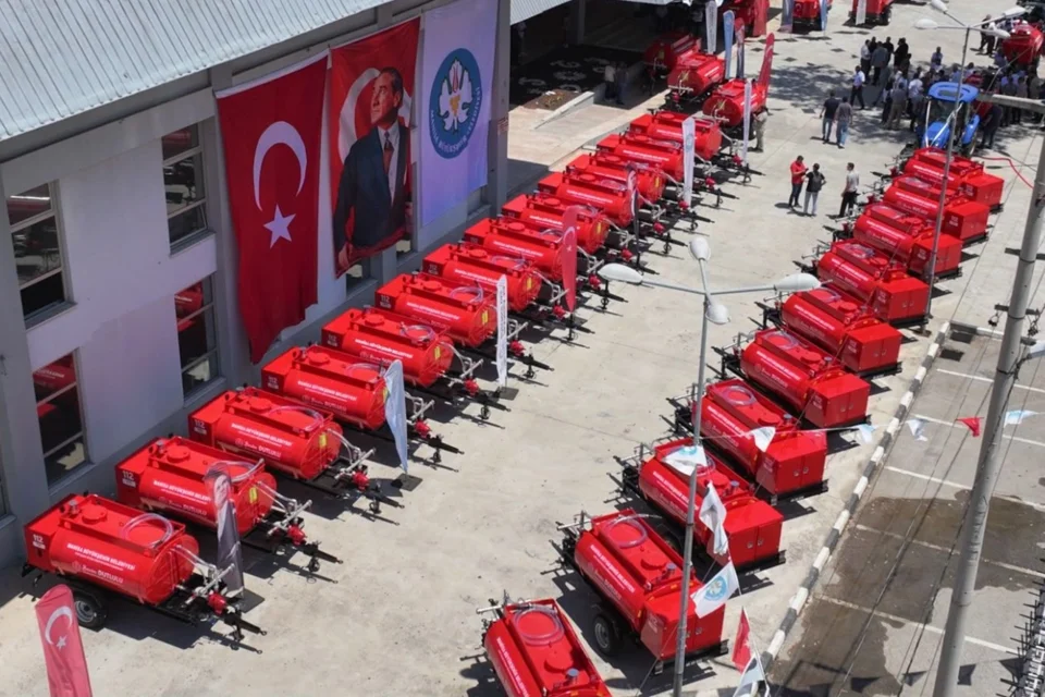 Manisa'da Yangınlara Karşı Güçlü Önlem: 48 Mahalleye Yeni Tanker