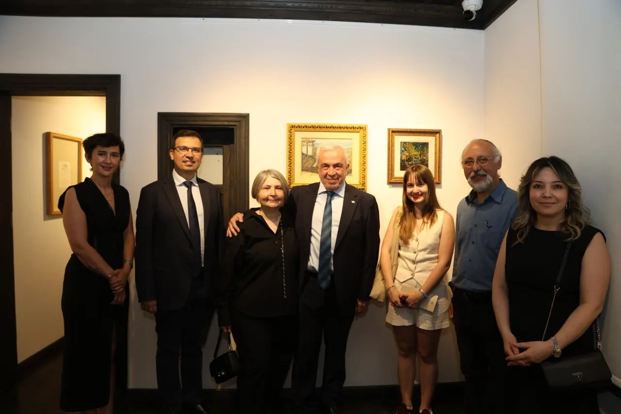 Nilüfer'de Edebiyat Galerisi, Bedri Rahmi Eyüboğlu Sergisiyle Açıldı
