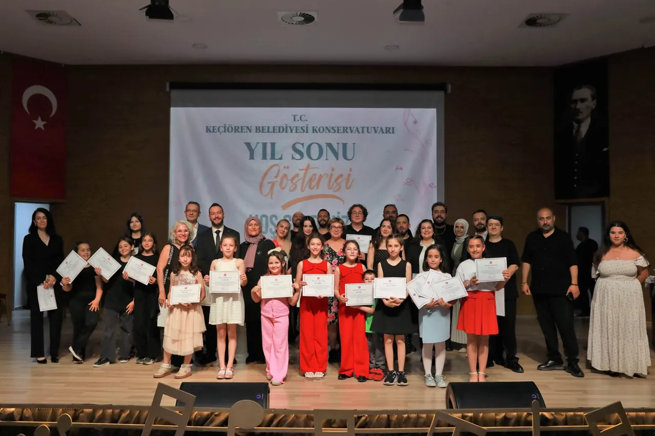 Keçiören Konservatuvarı Öğrencileri Yıl Sonu Resitaliyle Sahnedeydi