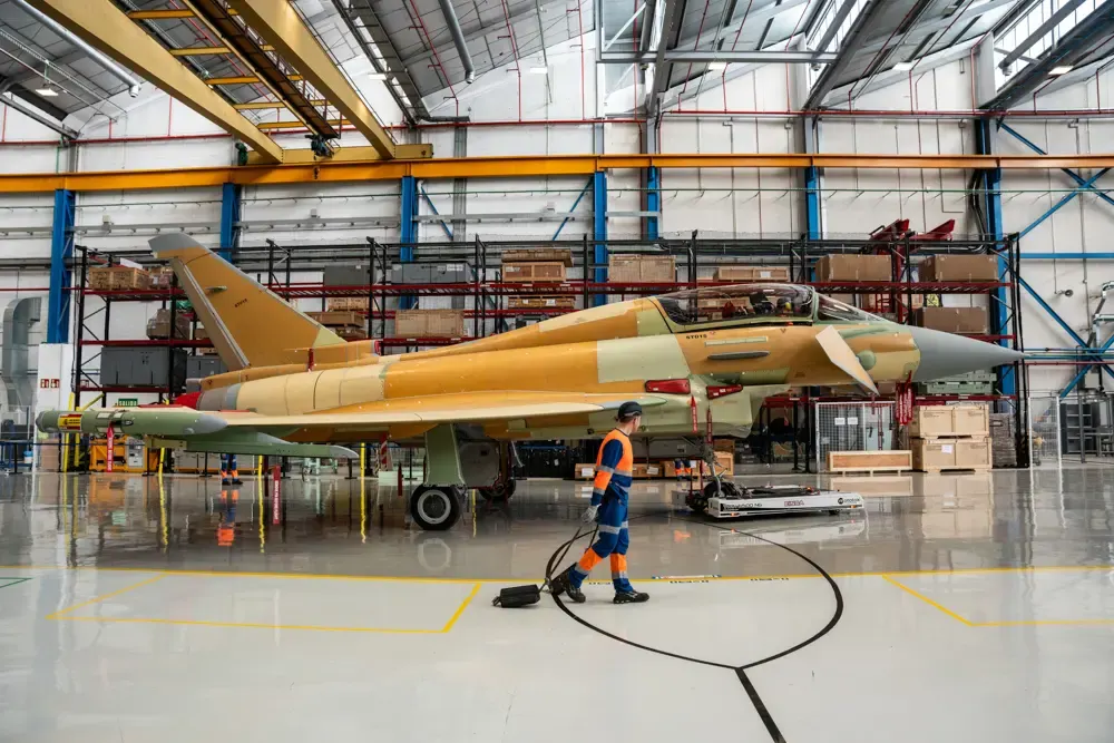 İspanya’nın yeni nesil Eurofighter uçağı ilk uçuşa hazırlanıyor