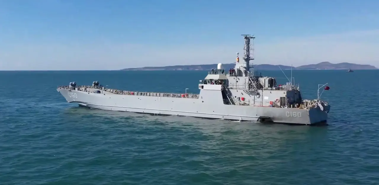 Anadolu Shipyard, Ç-160 çıkarma gemisini Deniz Kuvvetlerine teslim etti