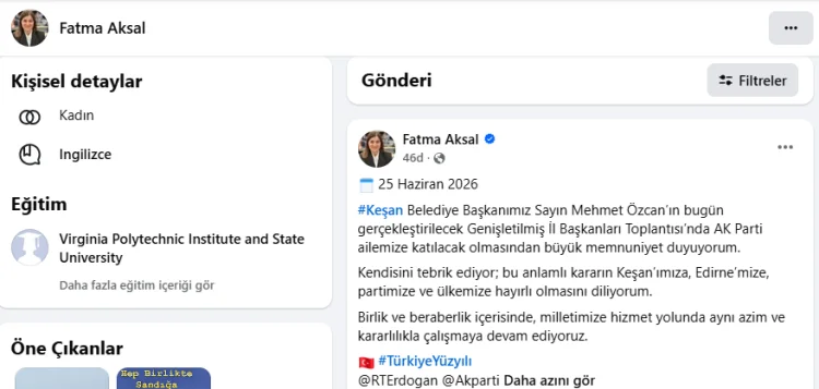 Keşan Belediye Başkanı Mehmet Özcan AK Parti'ye Katılıyor