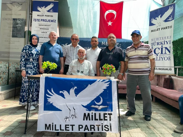 Millet Partisi Bursa'da Kongreleri Mustafakemalpaşa ile Başlattı