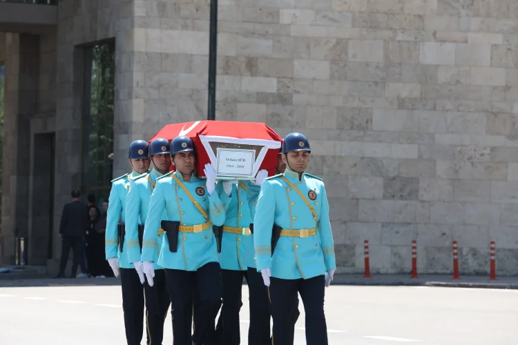 TBMM'de Orhan Sür İçin Veda Töreni