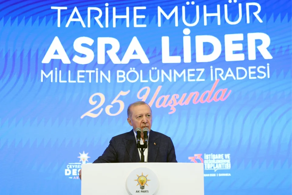 Erdoğan: AK Parti 25 Yılda Milletin Emanetine Sahip Çıktı