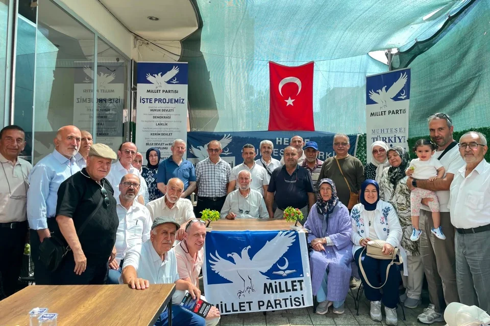 Millet Partisi Bursa'da Kongreleri Mustafakemalpaşa ile Başlattı