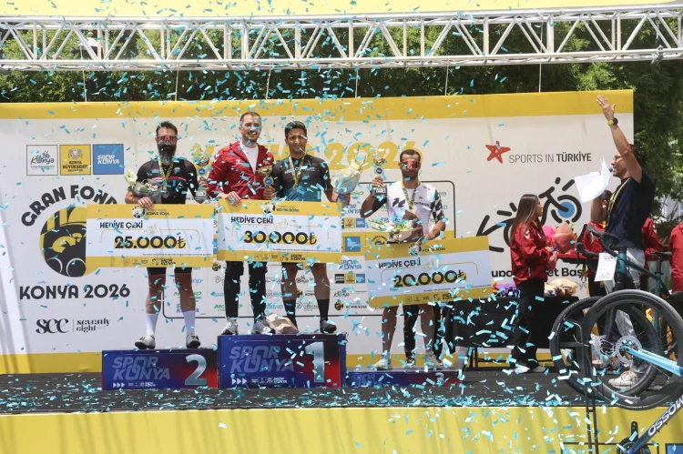 Konya'da İlk Granfondo Yarışı Düzenlendi: 565 Sporcu Pedal Çevirdi