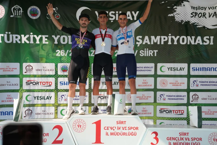 Siirt'te Pedal Çevrildi: Yeşilay Türkiye Yol Bisikleti Şampiyonası Sona Erdi
