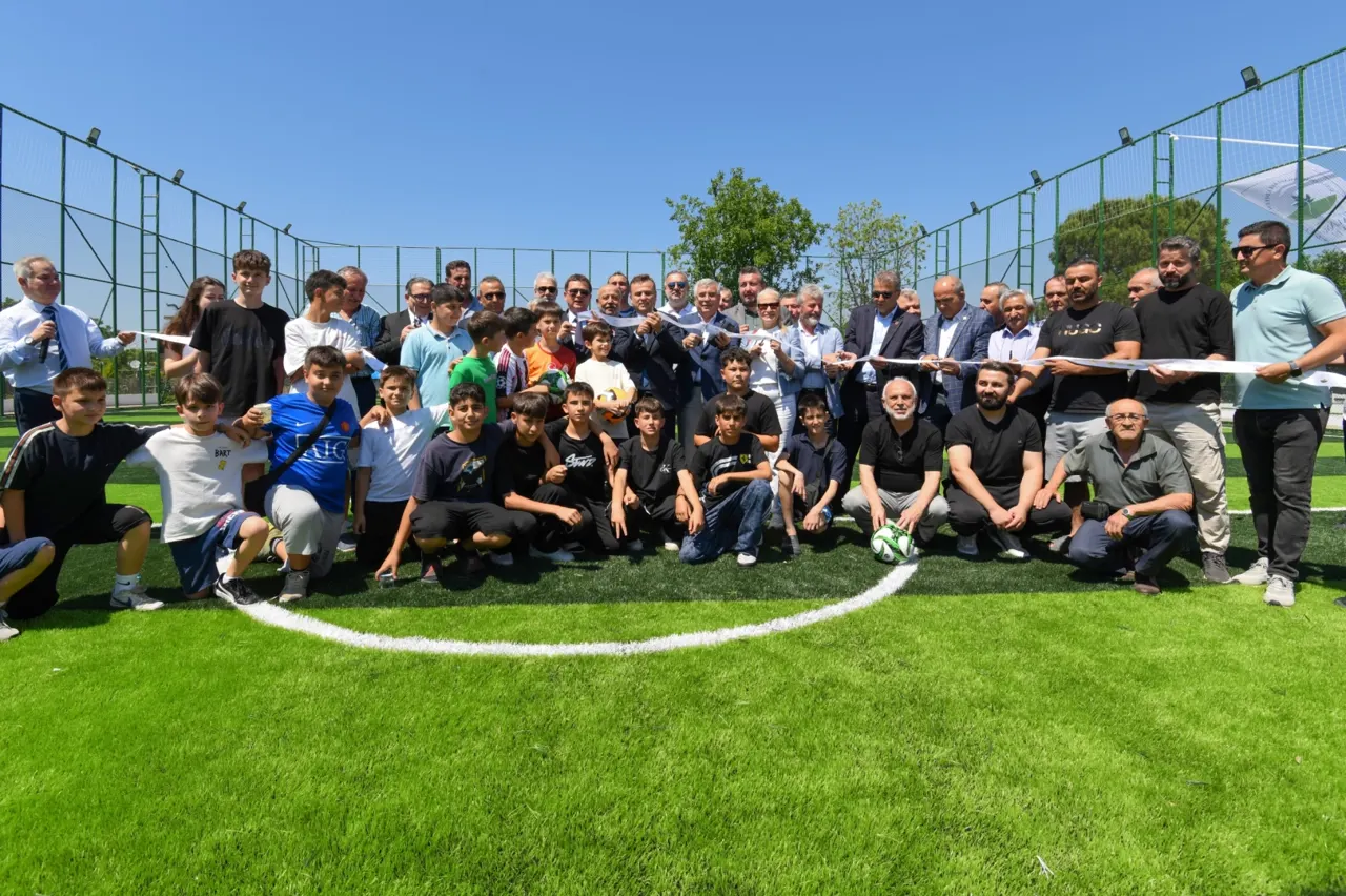 Osmangazi'de Çukurca Spor Tesisi Hizmete Girdi